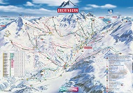 Obertauern Ski Trail Map