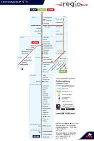  Pitztal Bus Route 4204 Map 