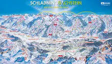  Schladming Dachstein Ski Region Map