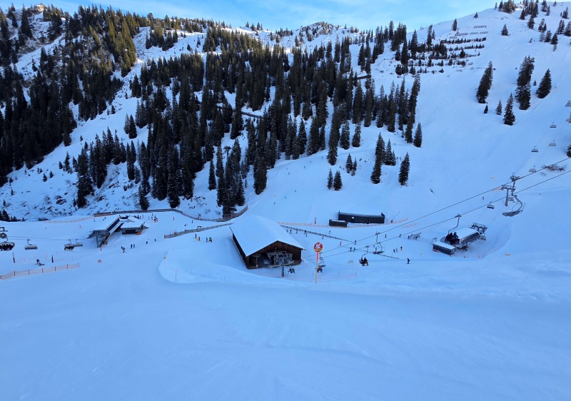 Nova, Schwarzkopfle & Madrisella chairlift bases