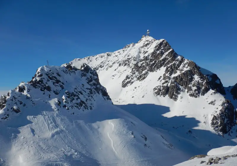 Valluga & Schindler Spitze hold St Anton ski resort