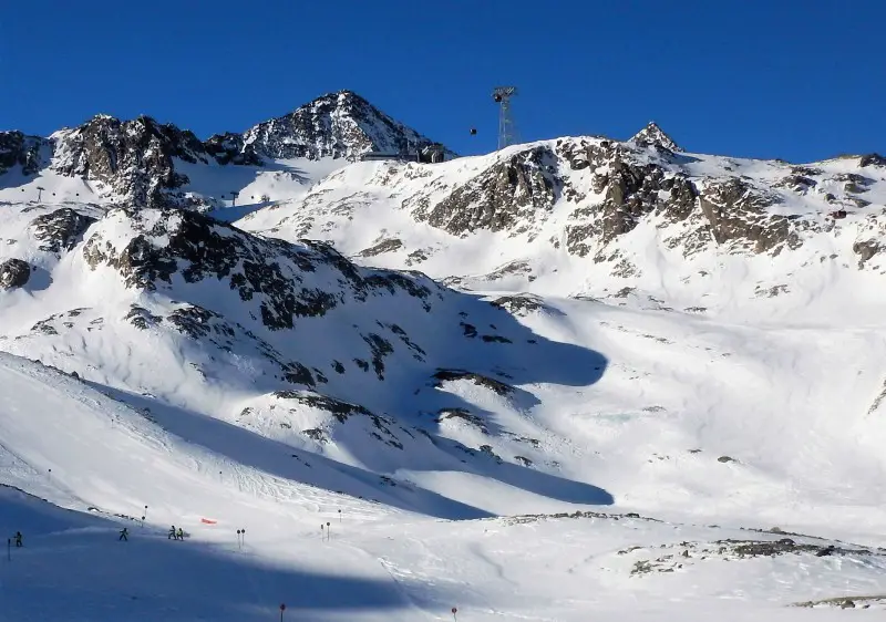 Stubai Glacier freeride terrain