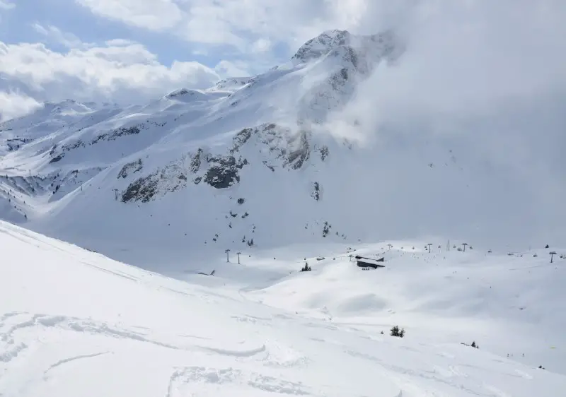 Warth Schröcken ski resort Vorarlberg Austria