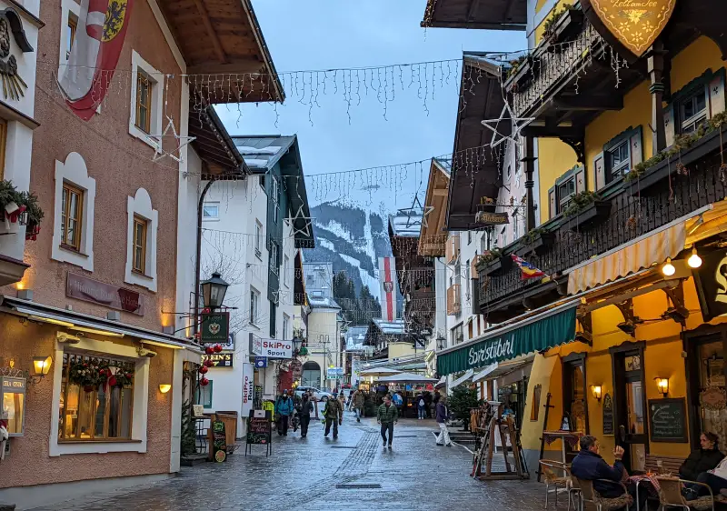 Zell am See is one of the best ski resort towns in Austria