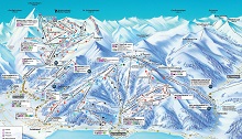 Kaprun-Zell am See Ski Trail Map 
