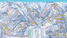  Zillertal Arena Ski Trail Map