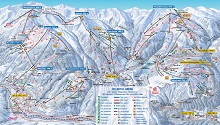 Zillertal Arena Ski Trail Map