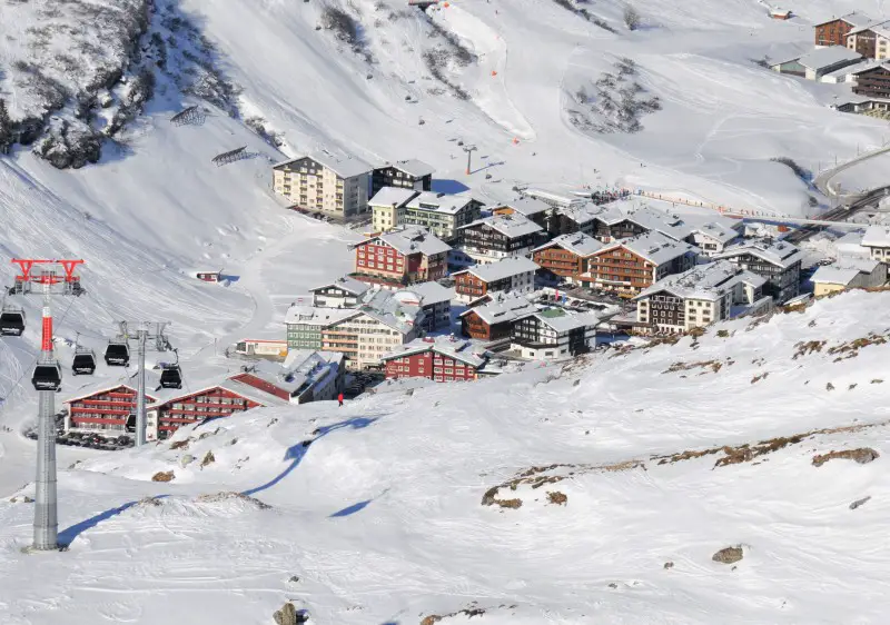 Zurs ski resort, the Arlberg