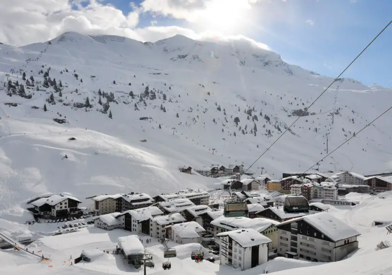 Zurs ski resort, the Arlberg