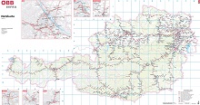  Austria Rail Map