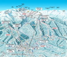  Borovets Ski Trail Map