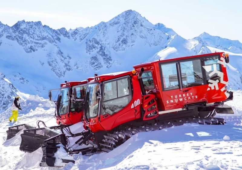 Turkey Snowcats slick new cats will prowl the Kaçkar mountains in Türkiye 