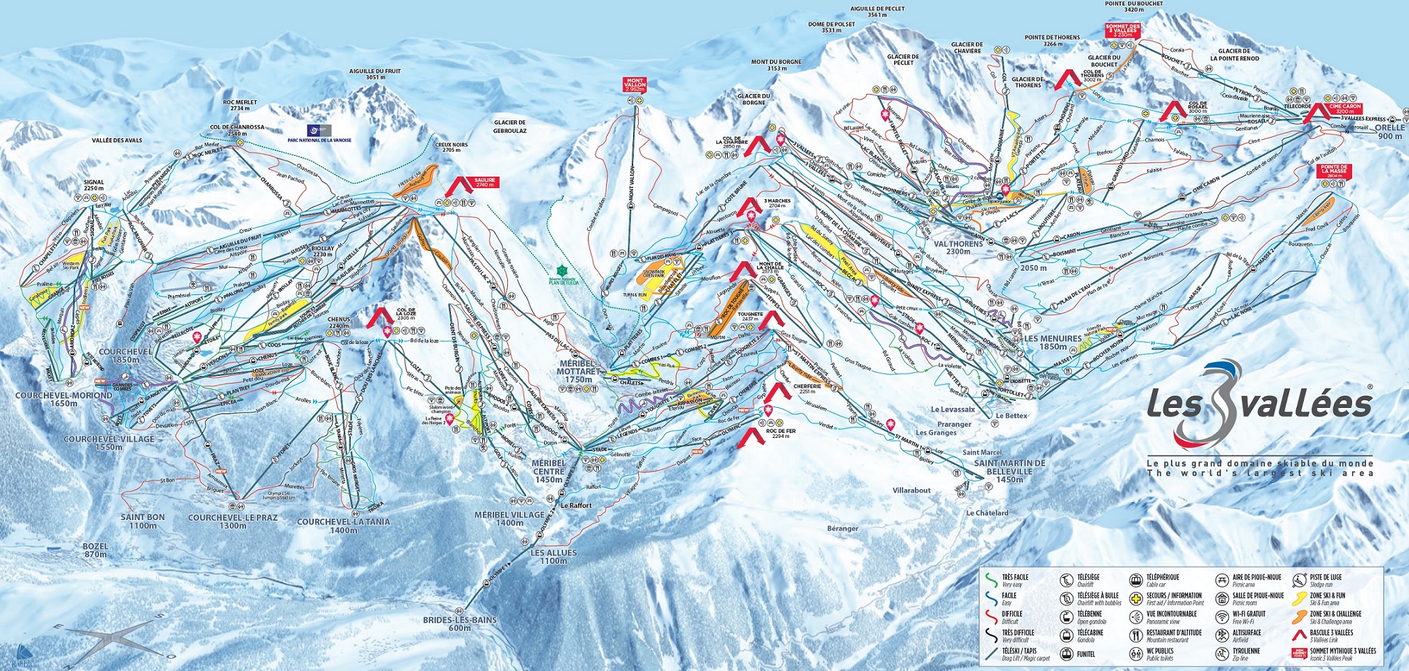 Courchevel ski resort, France - your impartial ski resort guide