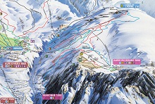  Auris en Oisans Sector Ski Trail Map