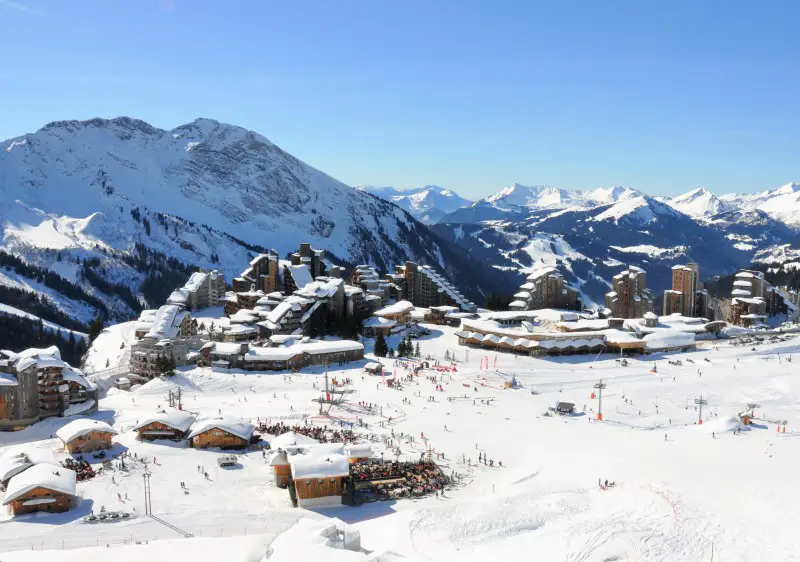 Avoriaz ski resort France is part of the immense Portes du Soleil