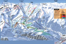 Avoriaz Ski Trail Map 