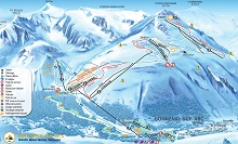  Bonneval-sur-Arc Ski Trail Map