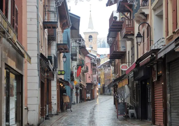 Bourg St Maurice is the Upper Tarentaise Valley