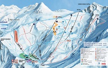  Cauterets Ski Trail Map