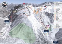 Balme Ski Trail Map