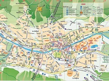 Chamonix town map