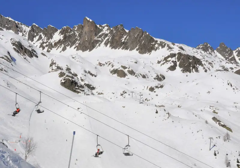 Set 6 French Ski Resorts Vintage Style Coasters Drinks Mat Chamonix Mont Blanc 