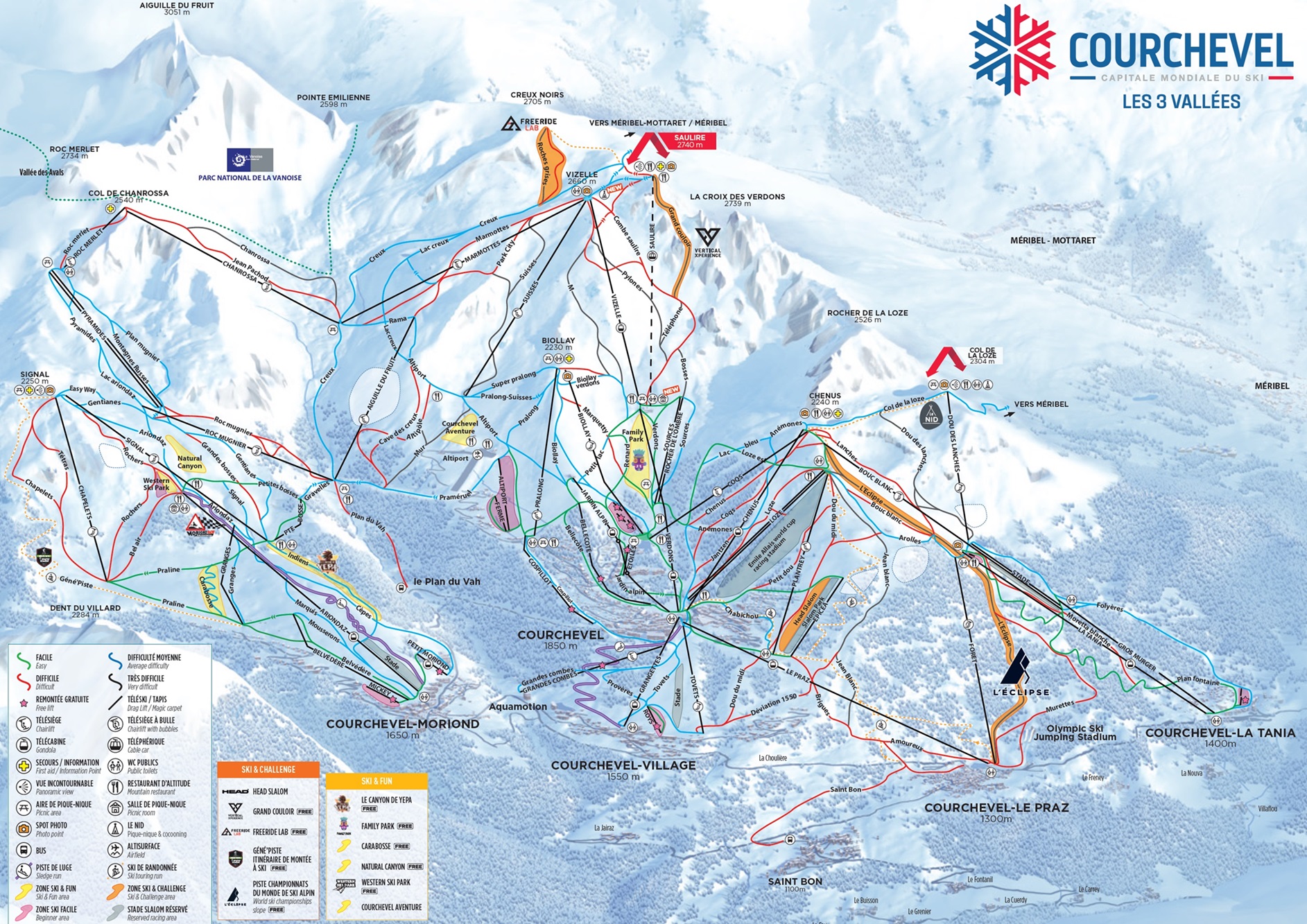 courchevel ski club