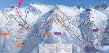  Galibier Thabor Ski Trail Map