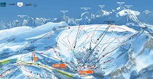 Flaine Ski Trail Map