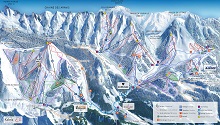  Domaine Aravis Ski Trail Map 