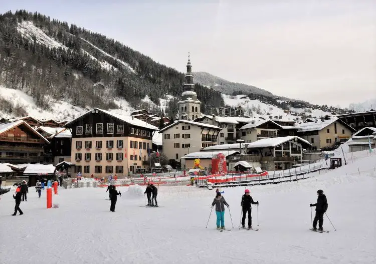 La Clusaz ski resort & its authentic French base village
