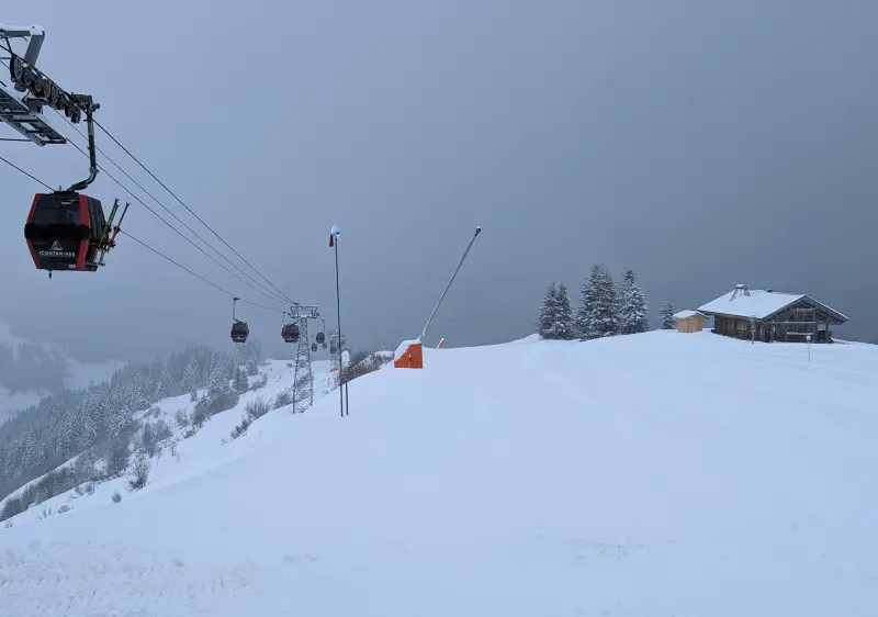 Les Contamines Hauteluce ski resort France