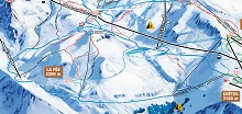  Les Deux Alpes La Fee Sector Trail Map