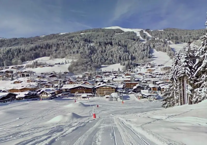 Les Gets ski resort, Portes du Soleil, France