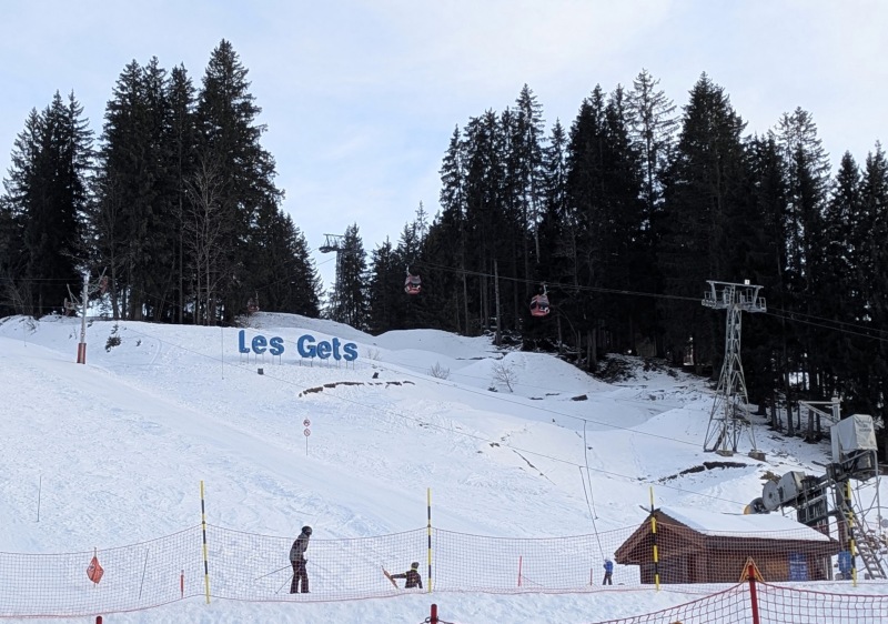 Les Gets ski resort, Portes du Soleil, France