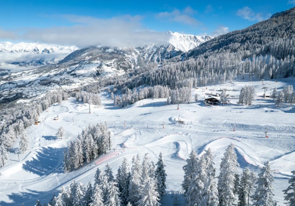 Les Orres ski resort France