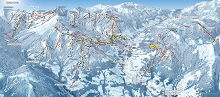  Evasion Mont Blanc Ski Trail Map