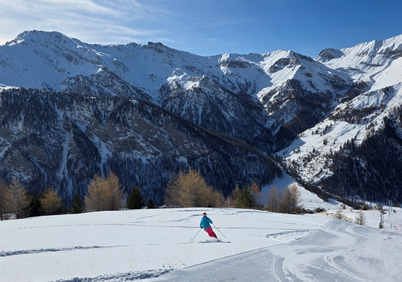Molines – Saint-Véran ski resort in Queyras is stunning