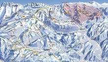 Portes du Soleil Ski Trail Map 
