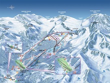 Ceillac Ski Trail Map