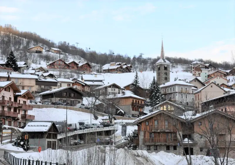 St Martin de Belleville Ski Resort Info Guide St Martin de Bellevile 3 Vallees France