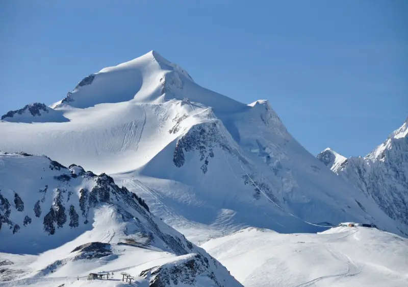 Grand Motte is Tignes highest lifted point & holds some of the Alps deepest winter snowpacks
