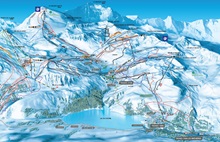 Tignes Trail & Piste Map