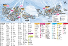 Tignes Village Map