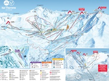 Val Thorens Piste Map