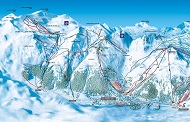 Val d’Isere Ski Trail Map