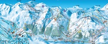 Val d'Isere Ski Trail Map