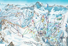 St François Longchamp Ski Trail Map
