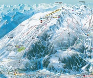 Briancon Ski Trail Map 