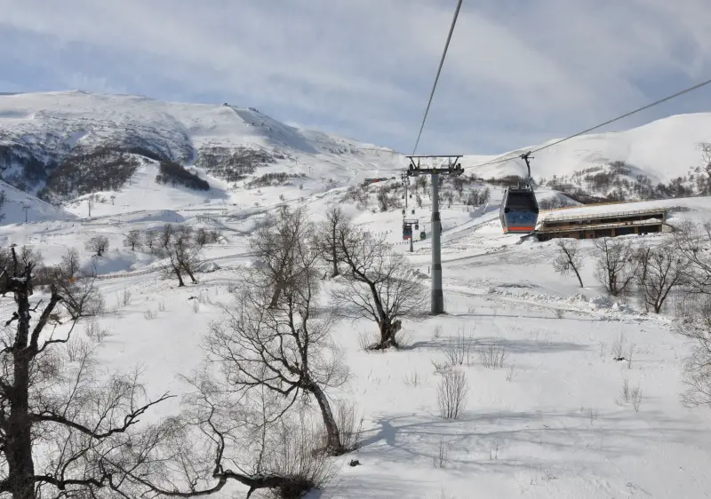 Bakuriani ski resort Georgia